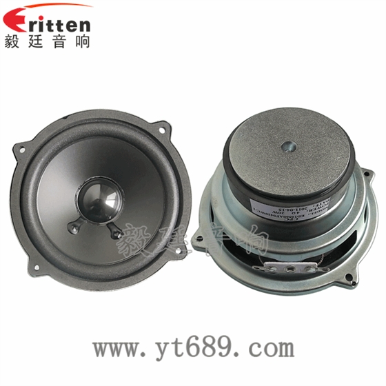 4寸20W多媒體喇叭正反面 4寸高端品牌重低音喇叭正反面