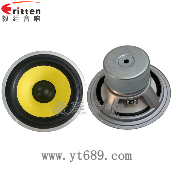 8''中低音舞臺音箱喇叭廠家正反面