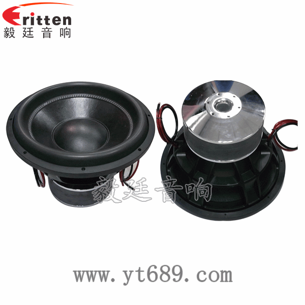 8''中低音舞臺(tái)音箱喇叭廠家正反面