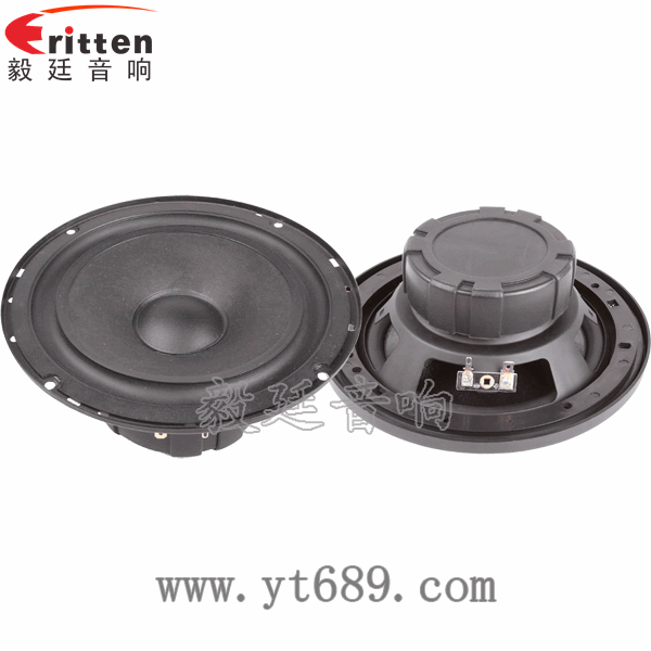 8''中低音舞臺音箱喇叭廠家正反面