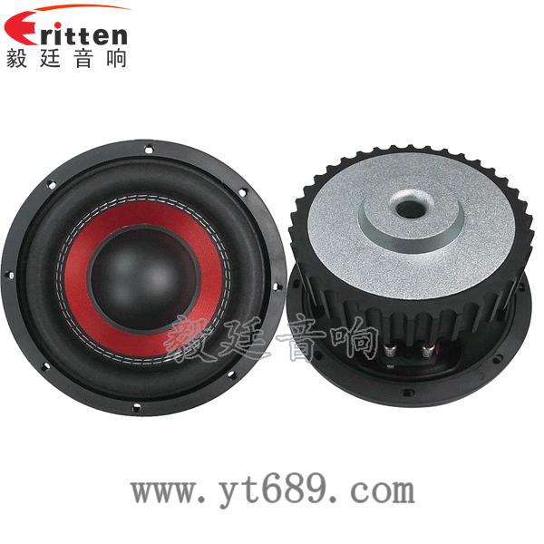 8寸汽車超重低音喇叭正反面 8''中低音舞臺音箱喇叭廠家正反面