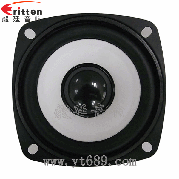 4寸同軸汽車(chē)音響喇叭正面圖