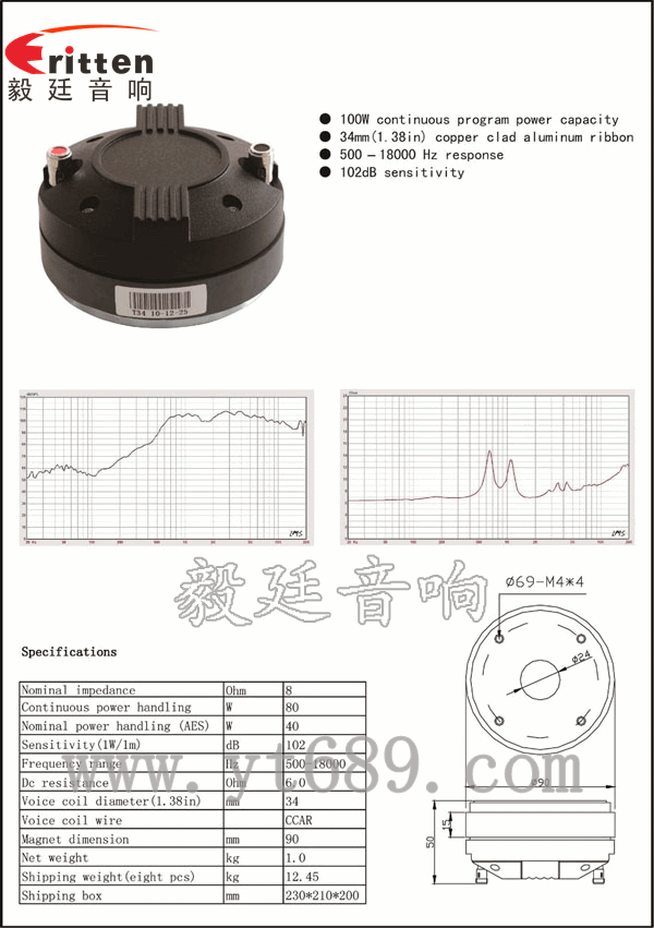 T34 規(guī)格書.png 4寸高端品牌重低音喇叭曲線圖