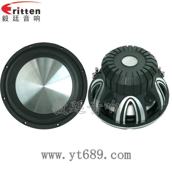 10寸50芯汽車音響重低音喇叭正反面 1.38寸40瓦舞臺(tái)音箱全頻喇叭正反面