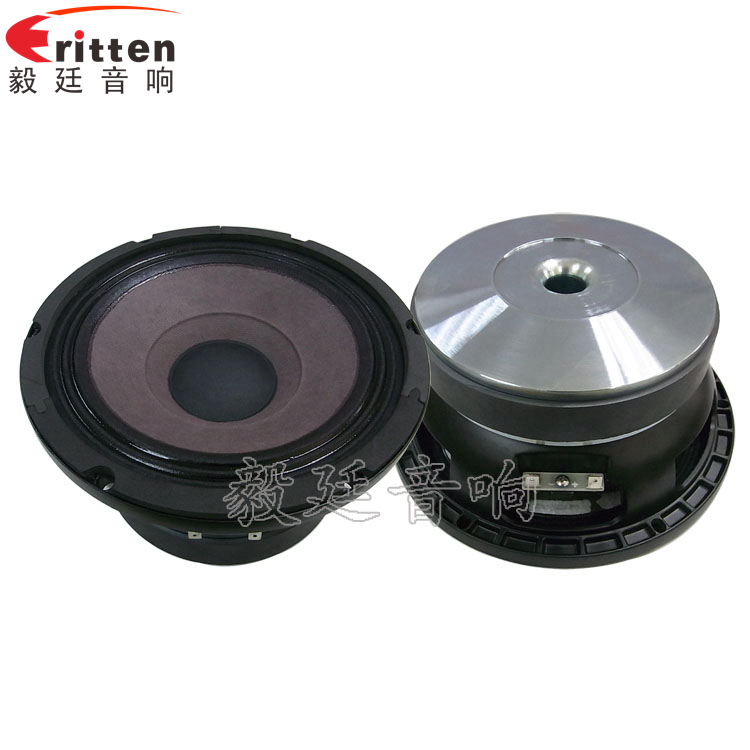 8寸中低音舞臺(tái)音箱喇叭正反面 4寸高端品牌重低音喇叭正反面