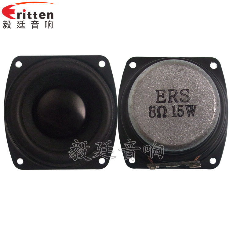8''250w 重低音喇叭正反面