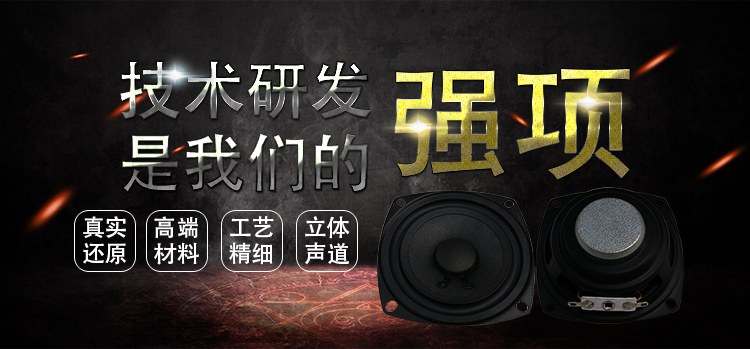 3寸（78mm）中低音稀土高強(qiáng)磁20芯藍(lán)牙音響喇叭